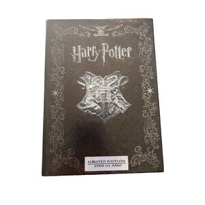 Harry Potter & The Deathly  Hallows Pt 2 Blu-Ray+DVD+Book 1500 Of 5500 Gift Set